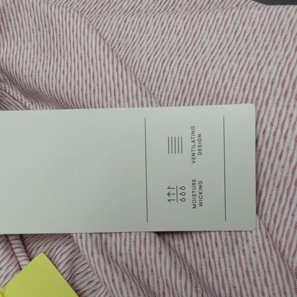 Women's Short Sleeve Back Slit Textured Top | All in Motion | X Large - Picture 8 of 11